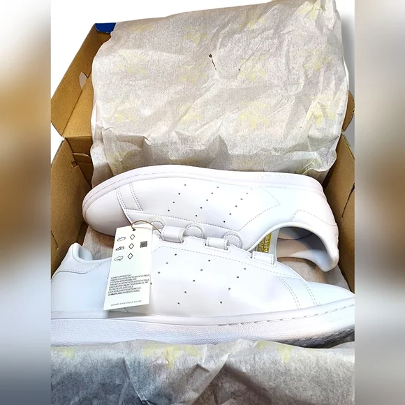 adidas gazelle silver green womens Stan Smith Velcro Sneakers by Raf Simons x Adidas- La Garçonne